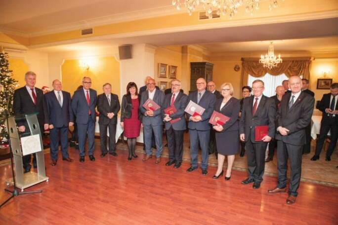 Spotkanie wigilijne   starogardzkich przedsiębiorców.
