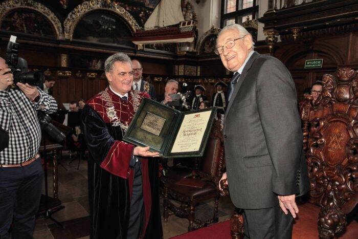 Andrzej Wajda Honorowym  Obywatelem Gdańska