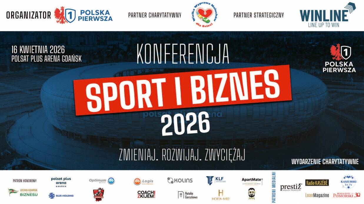 Konferencja Sport i Biznes 2026 Sport, biznes i pomoc dzieciom w jednym miejscu