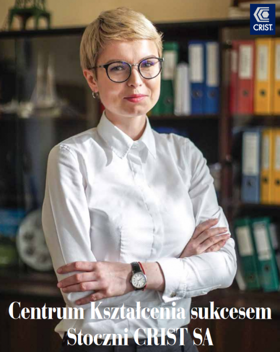Centrum Kształcenia sukcesem Stoczni CRIST SA